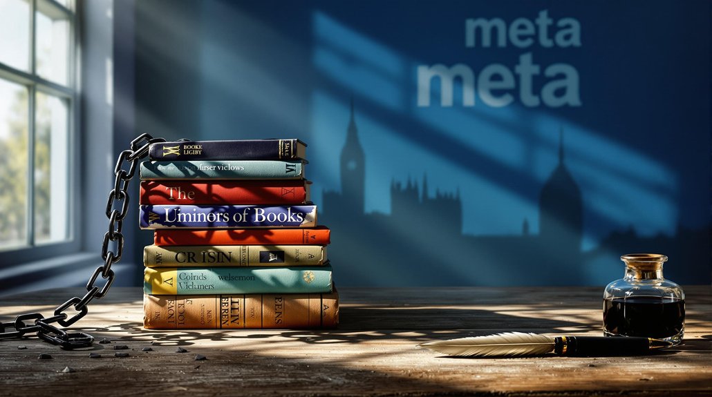 writers protest meta piracy