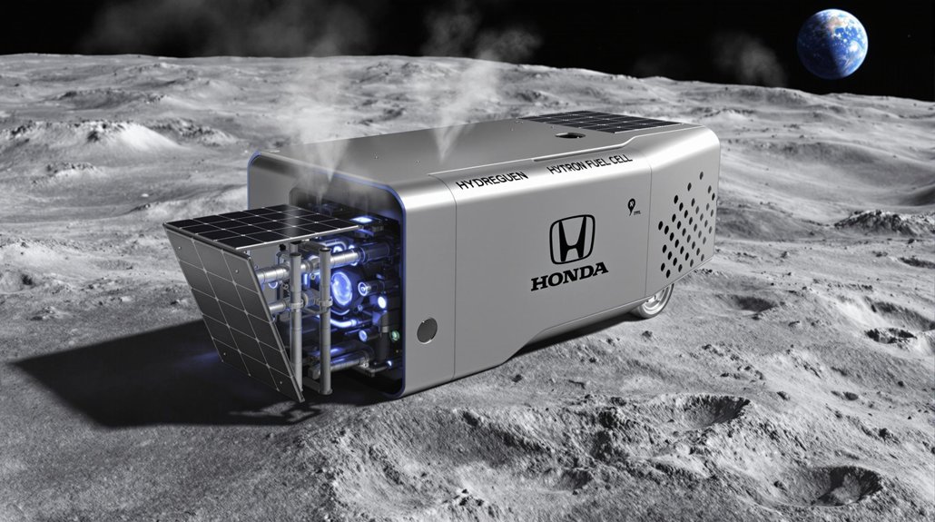 honda s hydrogen system lunar exploration