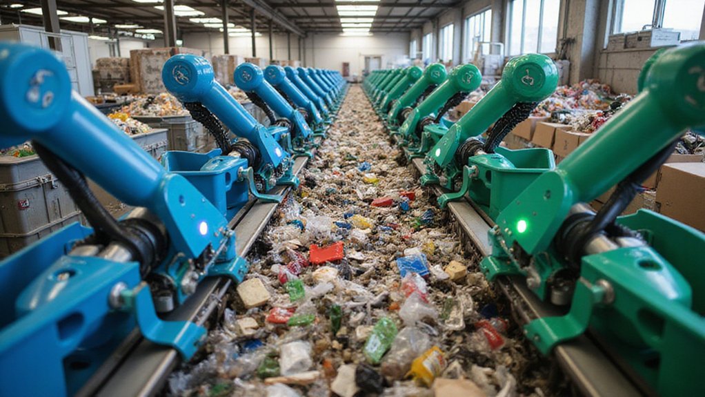 ai robots enhance recycling efficiency
