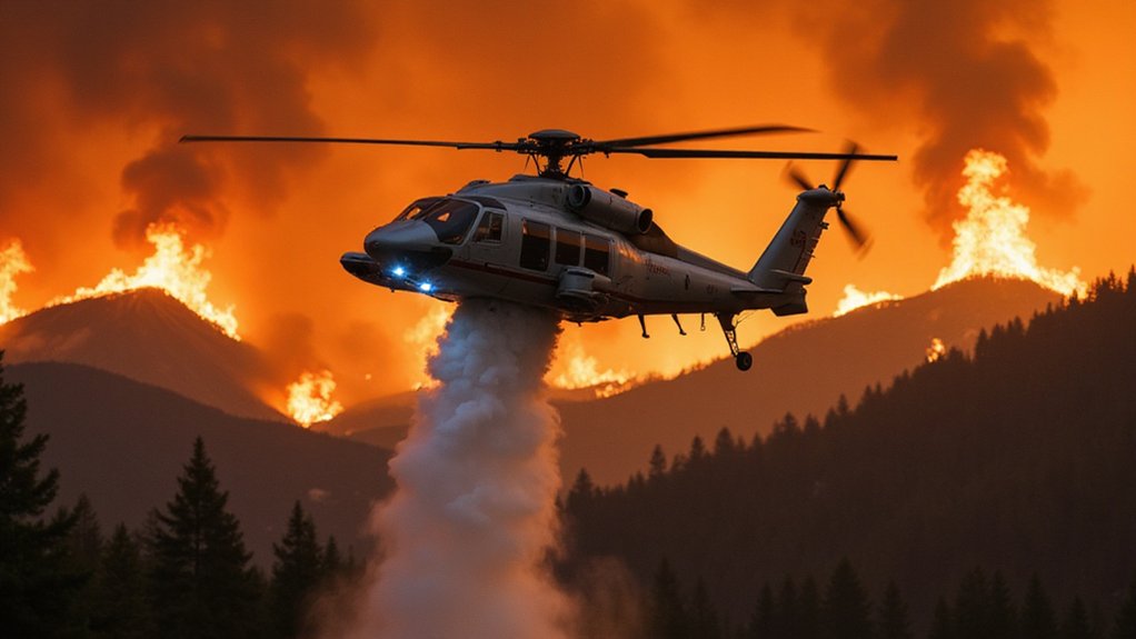 autonomous helicopters combat fires