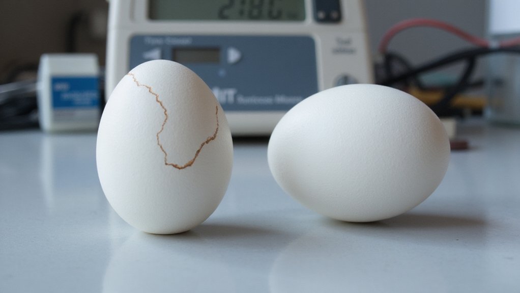 eggs stronger when sideways