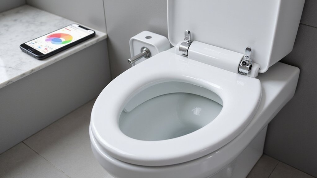 health monitoring toilet attachment