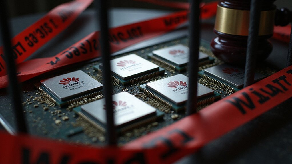 huawei ai chips penalties