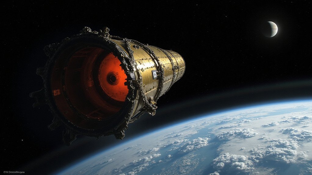 soviet probe falling earth