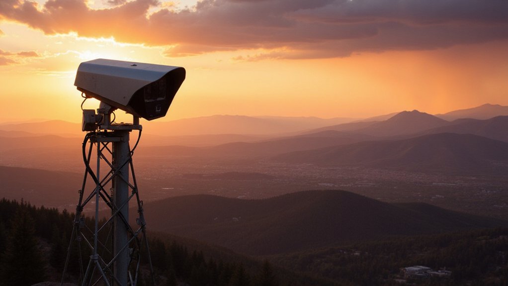 ai camera detects wildfires