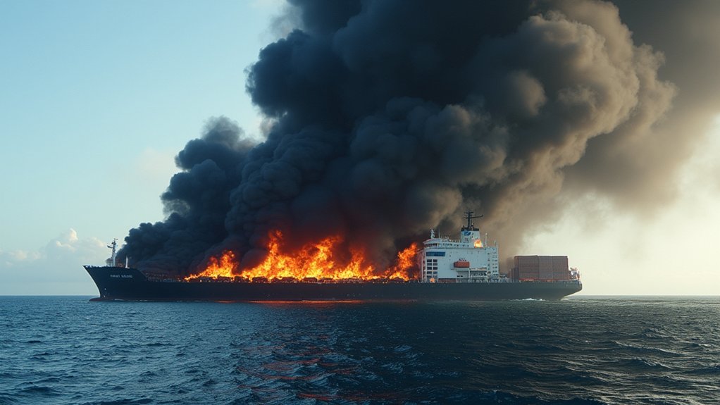 ev blaze prompts evacuation