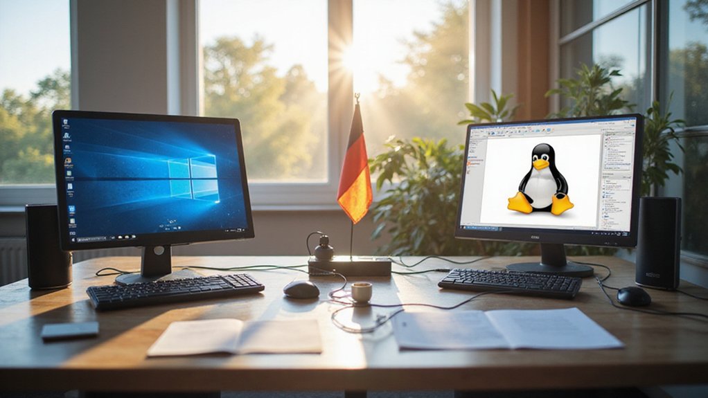germany bans microsoft usage