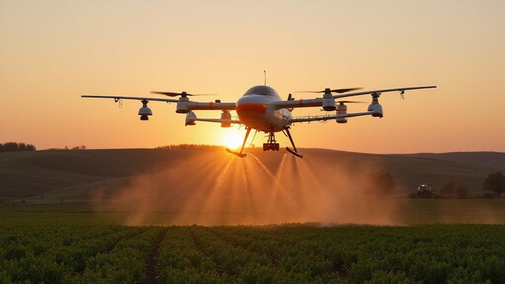 pilot free agricultural spraying