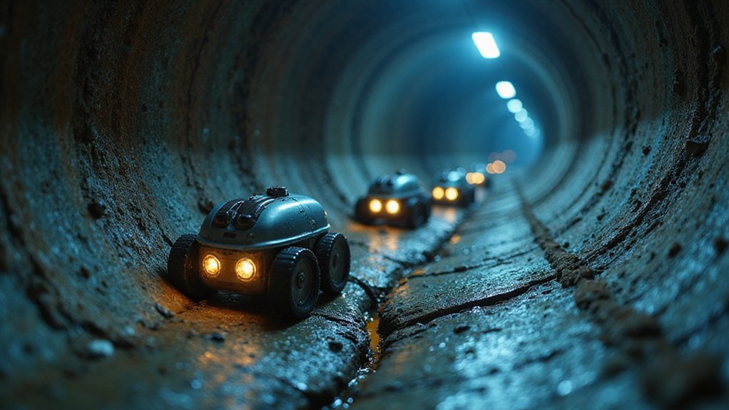 robots repair water pipes