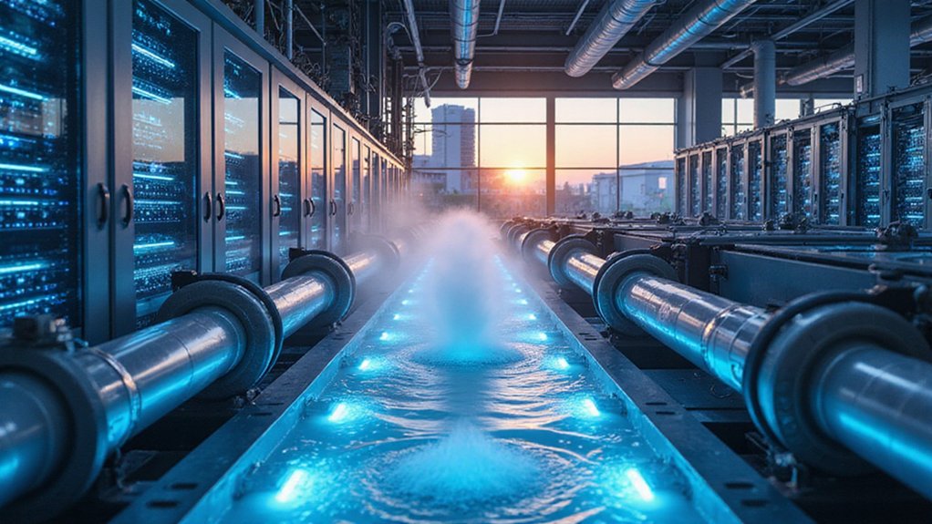 wastewater cooling for servers