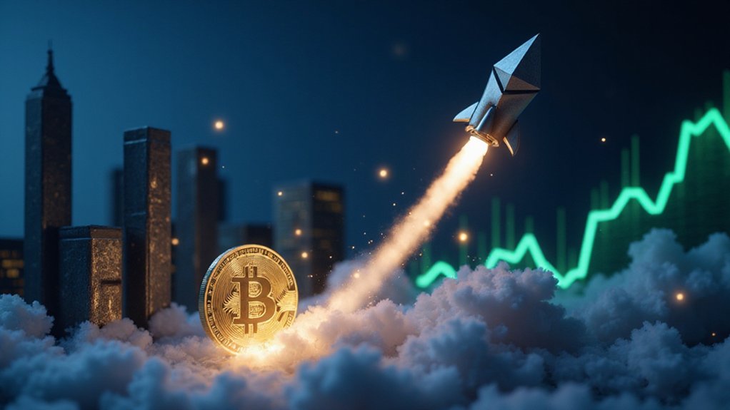 ethereum surges with institutions