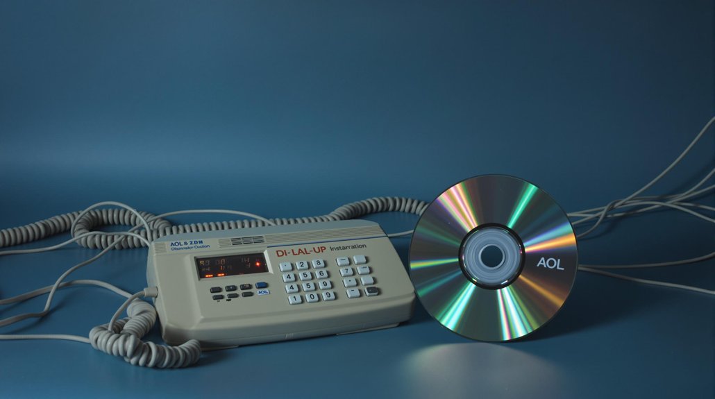 aol ends dial up service