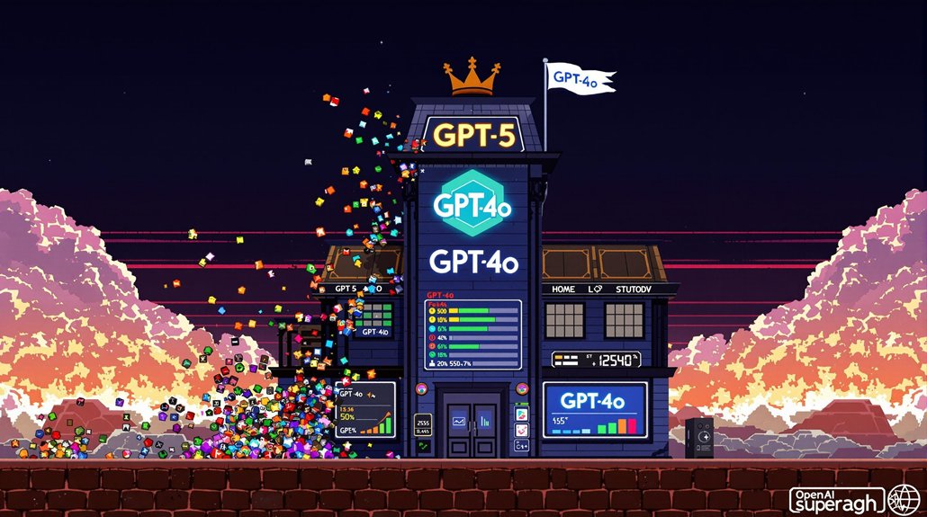 gpt 4o outshines gpt 5