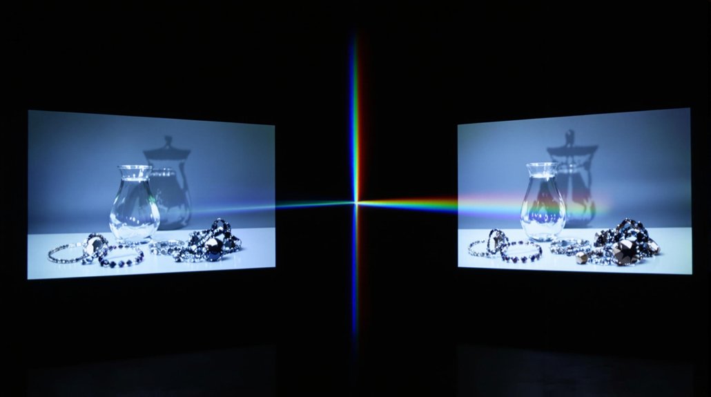 light patterns reveal fakes